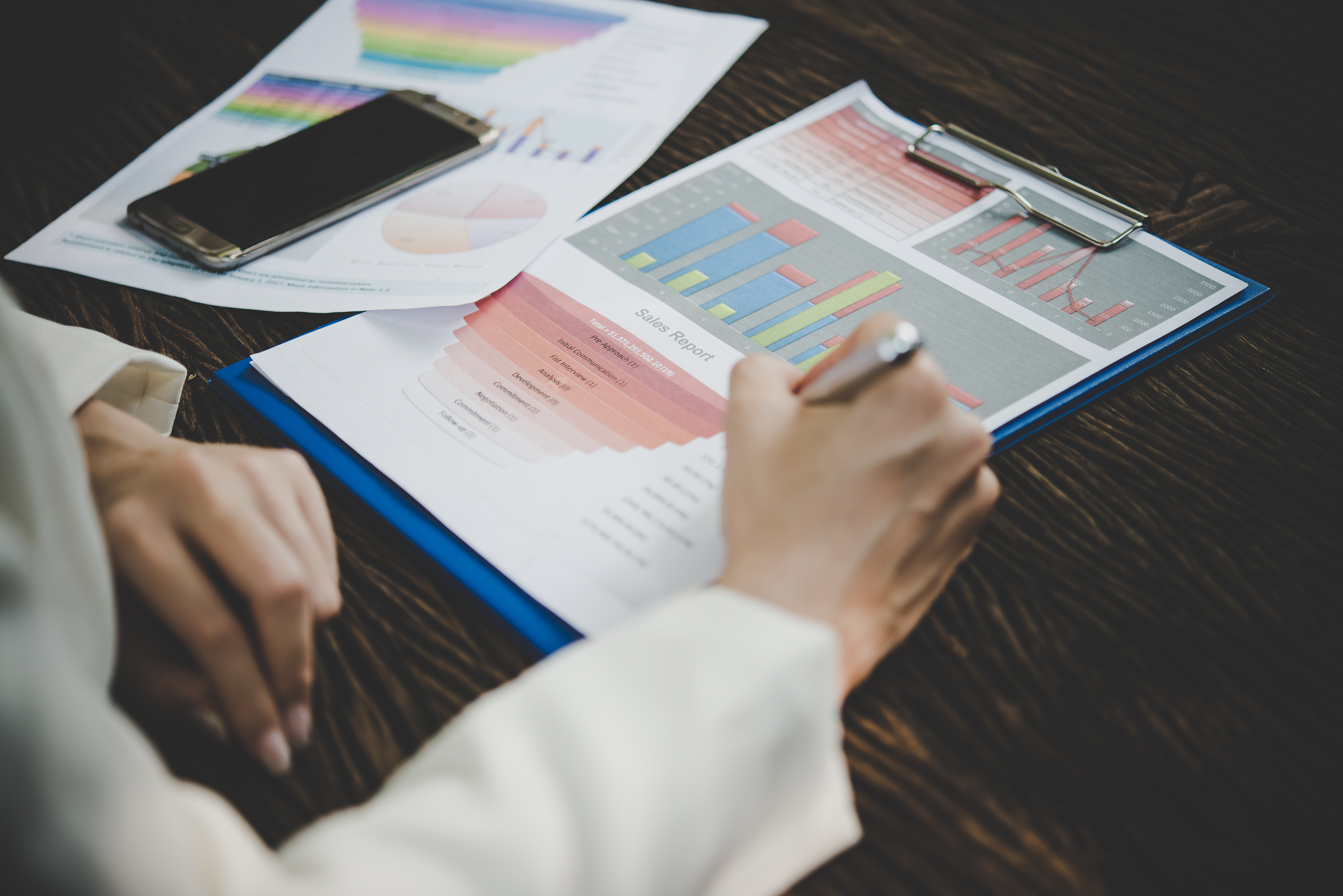 Business woman working with analysis marketing document . Understanding Technical SEO in Your Audit Report
