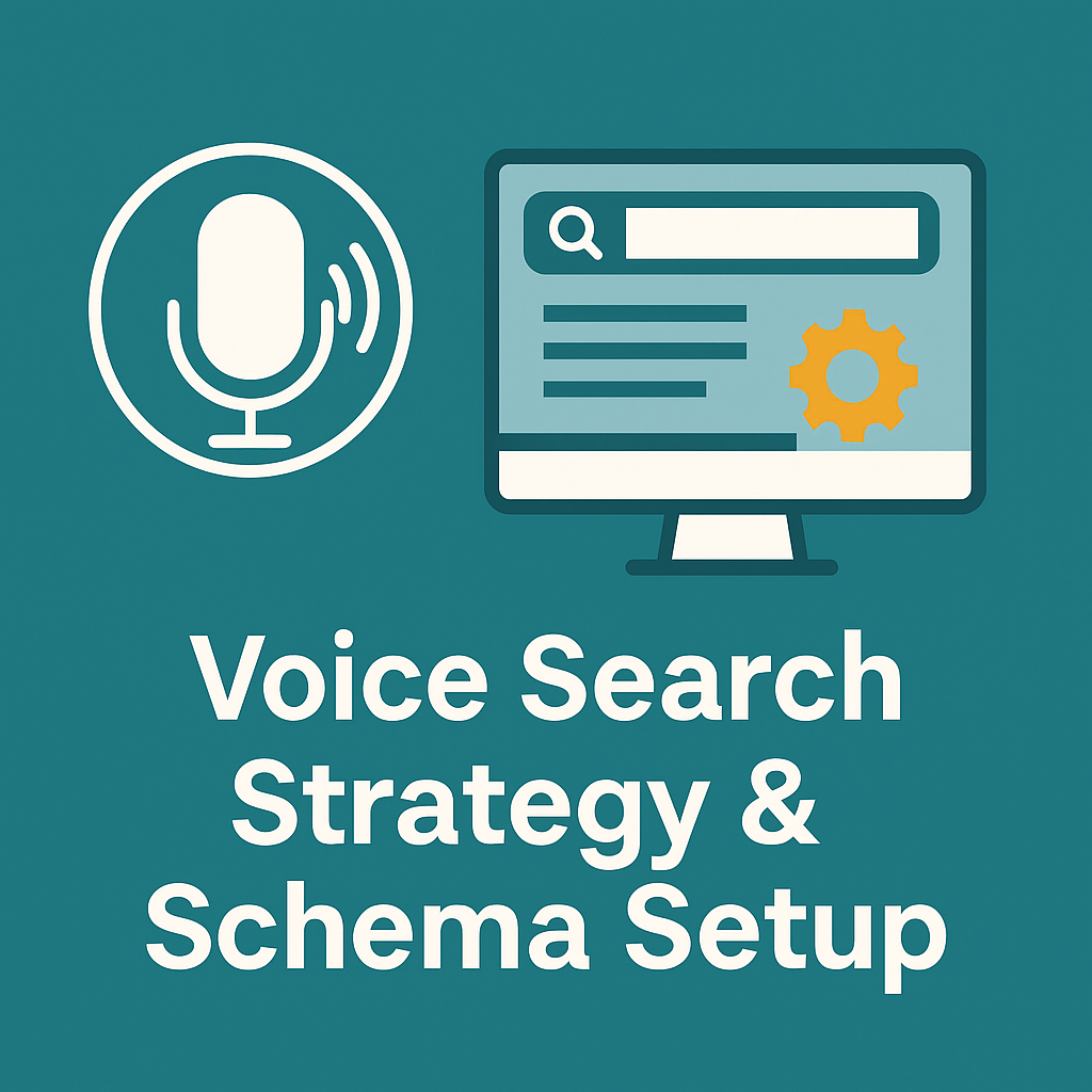 Voice search strategy and schema setupVoice search strategy and schema setup